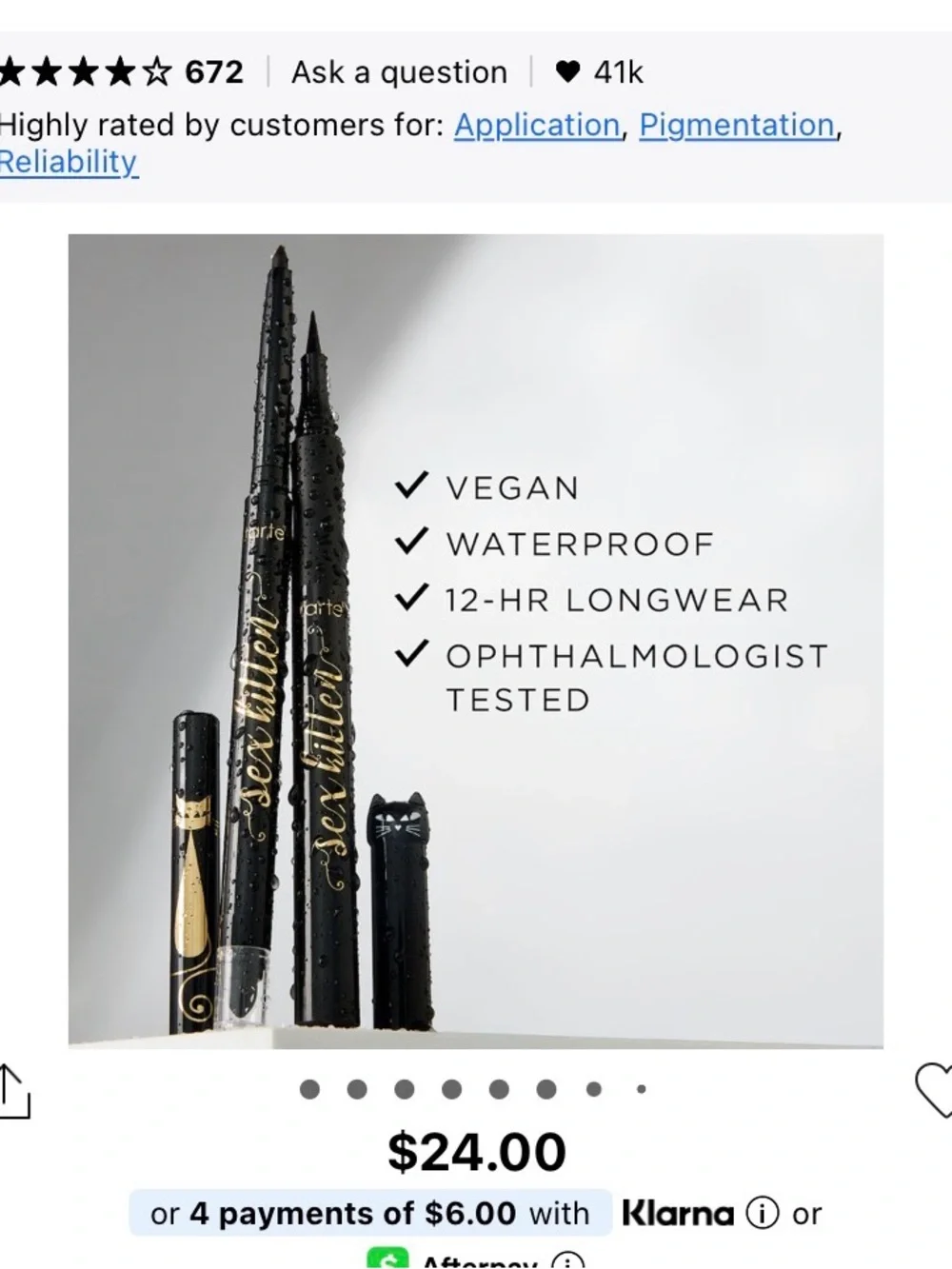 tarte bundle includes